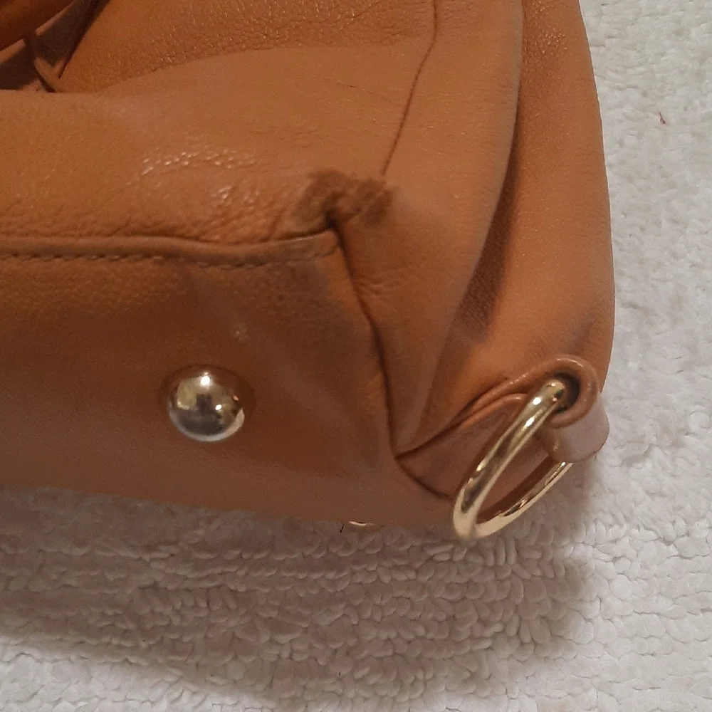 Honey By The Bumble Leather Satchel - Picture 10 of 12